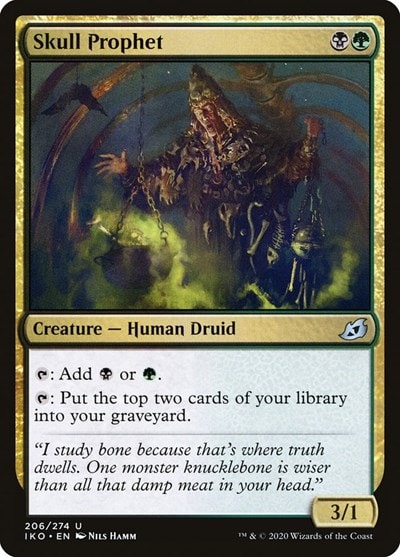 Skull Prophet (IKO) #206 Uncommon (Lightly Played) Ikoria: Lair of Behemoths Magic: The Gathering: 2020