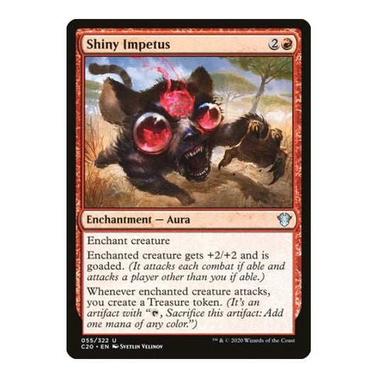 Shiny Impetus (C20) #55 Uncommon (Lightly Played) Commander 2020 Magic: The Gathering: 2020