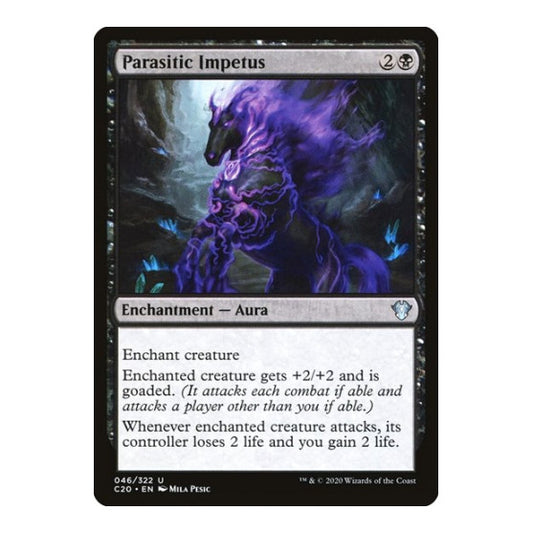 Parasitic Impetus (C20) #46 Uncommon (Lightly Played) Commander 2020 Magic: The Gathering: 2020