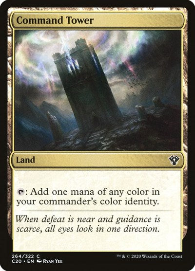 Command Tower (C20) #264 Common (Lightly Played) Commander 2020 Magic: The Gathering: 2020