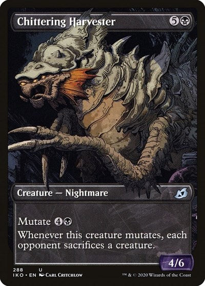 Chittering Harvester Showcase (IKO) #288 Uncommon Ikoria: Lair of Behemoths Magic: The Gathering: 2020