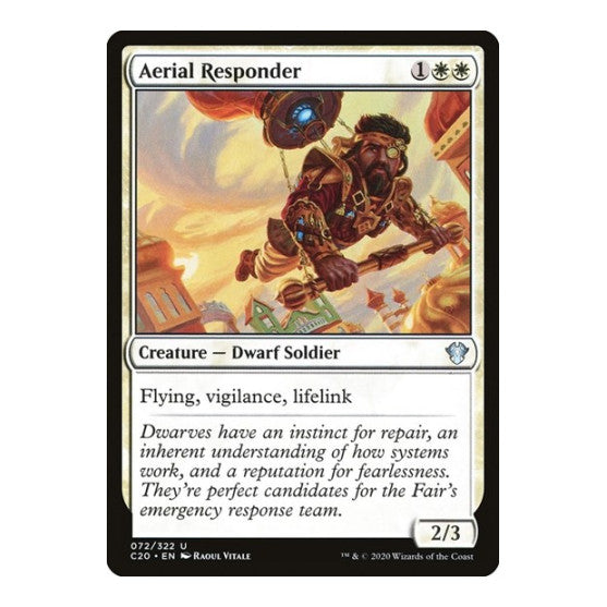 Aerial Responder (C20) #72 Uncommon (Lightly Played) Commander 2020 Magic: The Gathering: 2020