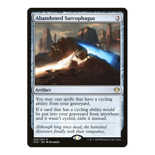 Abandoned Sarcophagus (C20) #236 Rare (Lightly Played) Commander 2020 Magic: The Gathering: 2020