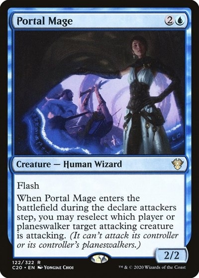 Portal Mage (C20) #122 Rare (Lightly Played) Commander 2020 Magic: The Gathering: 2020