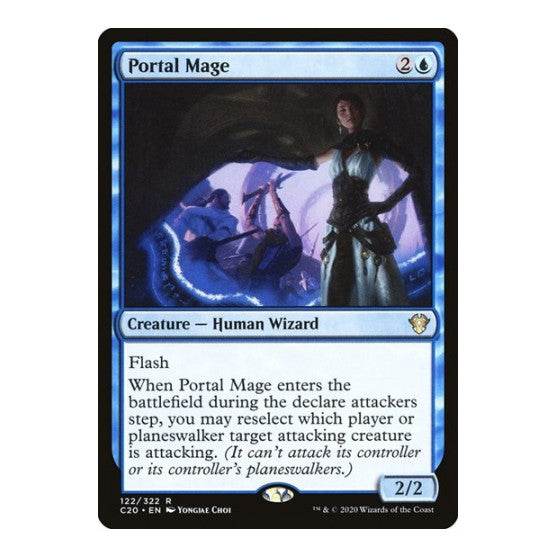 Portal Mage (C20) #122 Rare (Lightly Played) Commander 2020 Magic: The Gathering: 2020