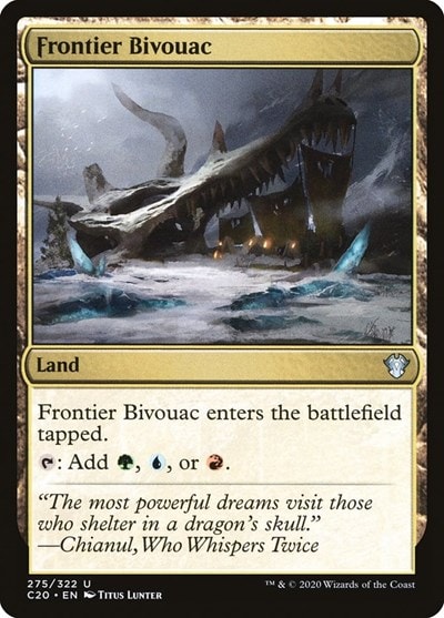 Frontier Bivouac (C20) #275 Uncommon (Lightly Played) Commander 2020 Magic: The Gathering: 2020