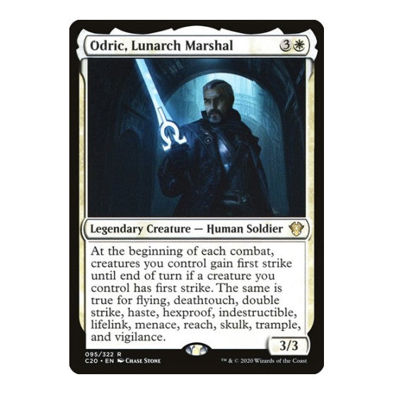 Odric, Lunarch Marshal (C20) #95 Rare (Lightly Played) Commander 2020 Magic: The Gathering: 2020