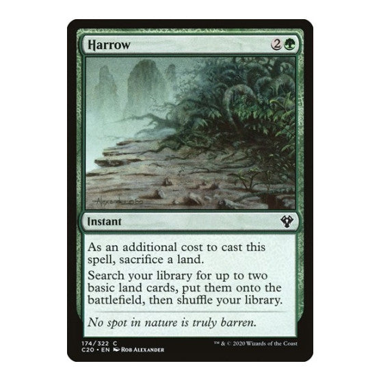 Harrow (C20) #174 Common (Lightly Played) Commander 2020 Magic: The Gathering: 2020