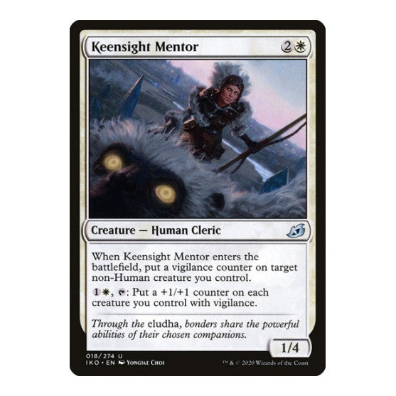 Keensight Mentor (IKO) #18 Uncommon Ikoria: Lair of Behemoths Magic: The Gathering: 2020