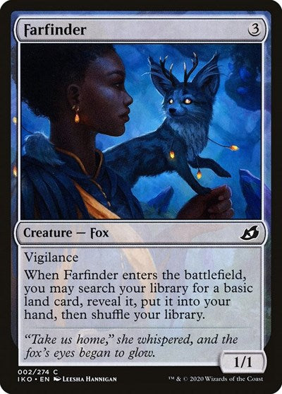 Farfinder (IKO) #2 Common (Foil Lightly Played) Ikoria: Lair of Behemoths Magic: The Gathering: 2020