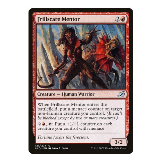 Frillscare Mentor (IKO) #121 Uncommon Ikoria: Lair of Behemoths Magic: The Gathering: 2020