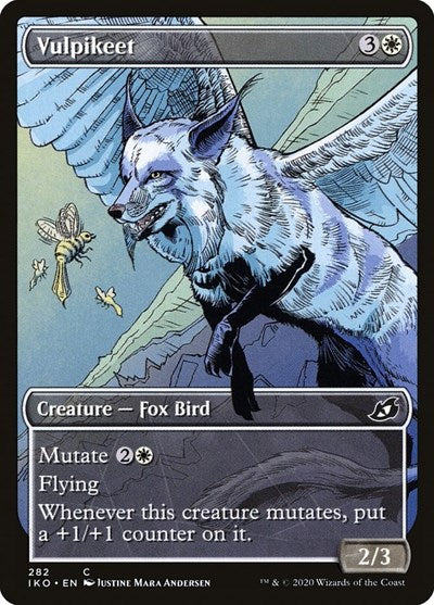 Vulpikeet Showcase (IKO) #282 Common Ikoria: Lair of Behemoths Magic: The Gathering: 2020