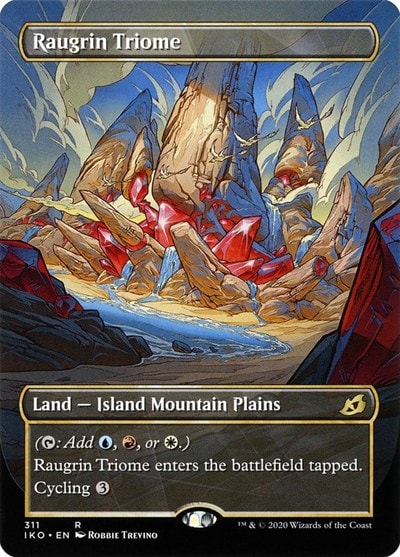 Raugrin Triome Showcase (IKO) #311 Rare (Lightly Played) Ikoria: Lair of Behemoths Magic: The Gathering: 2020