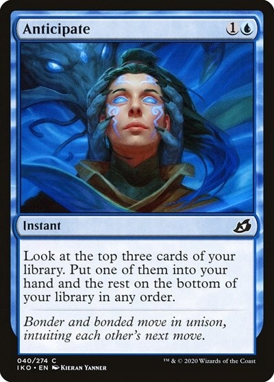 Anticipate (IKO) #40 Common Ikoria: Lair of Behemoths Magic: The Gathering: 2020
