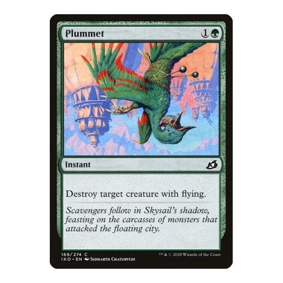 Plummet (IKO) #169 Common Ikoria: Lair of Behemoths Magic: The Gathering: 2020