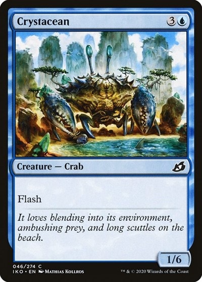 Crystacean (IKO) #46 Common Ikoria: Lair of Behemoths Magic: The Gathering: 2020