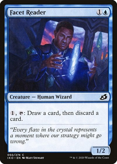 2020 Magic: Ikoria: Lair of Behemoths (IKO) - Facet Reader (#50, Common)
