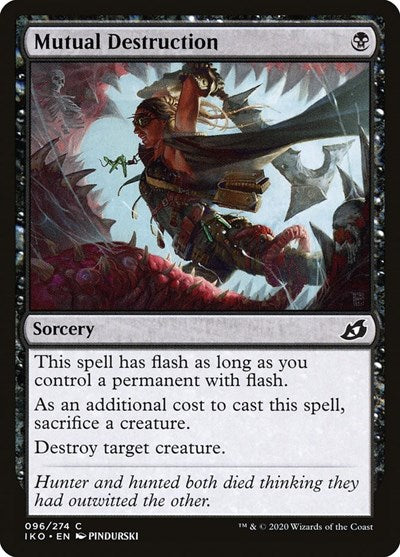 2020 Magic: Ikoria: Lair of Behemoths (IKO) - Mutual Destruction (#96, Common)
