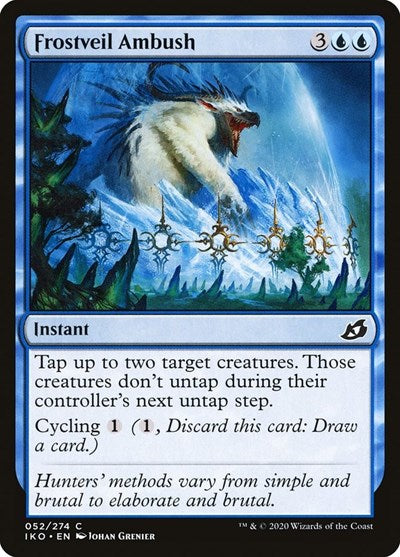 Frostveil Ambush (IKO) #52 Common Ikoria: Lair of Behemoths Magic: The Gathering: 2020