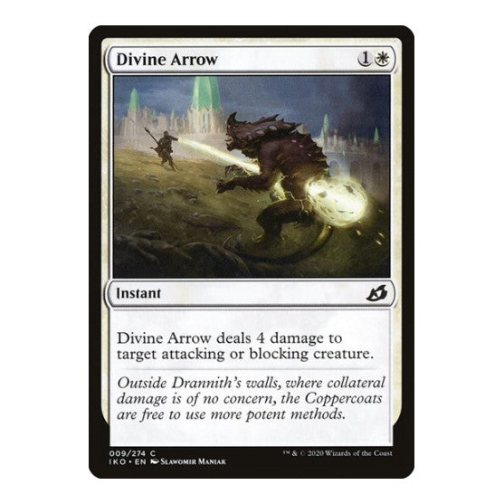 Divine Arrow (IKO) #9 Common Ikoria: Lair of Behemoths Magic: The Gathering: 2020