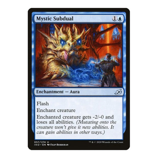 Mystic Subdual (IKO) #57 Uncommon (Lightly Played) Ikoria: Lair of Behemoths Magic: The Gathering: 2020