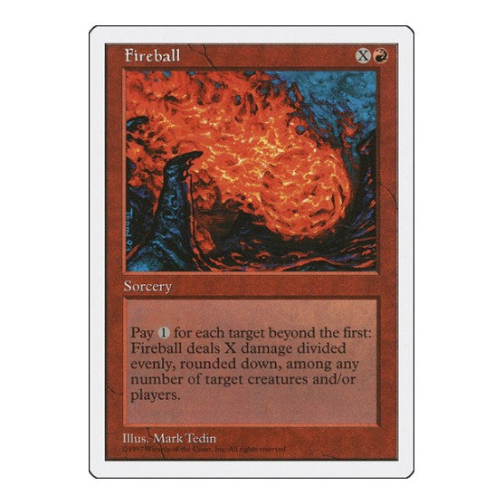 Fireball (5ED) #227 Common (Lightly Played) Fifth Edition Magic: The Gathering: 1997