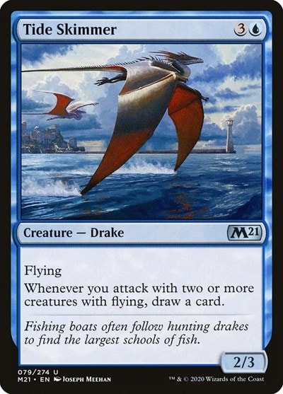 Tide Skimmer (M21) #79 Uncommon (Lightly Played) Core Set 2021 Magic: The Gathering: 2020