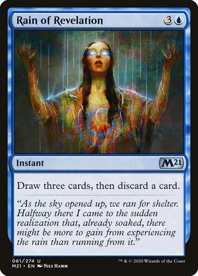 Rain of Revelation (M21) #61 Uncommon (Lightly Played) Core Set 2021 Magic: The Gathering: 2020