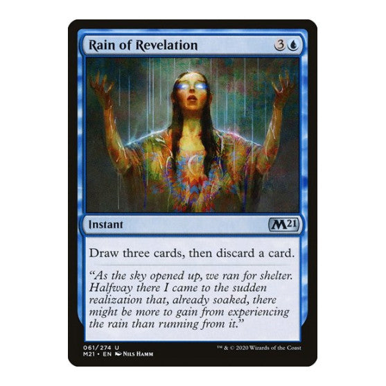 Rain of Revelation (M21) #61 Uncommon (Lightly Played) Core Set 2021 Magic: The Gathering: 2020