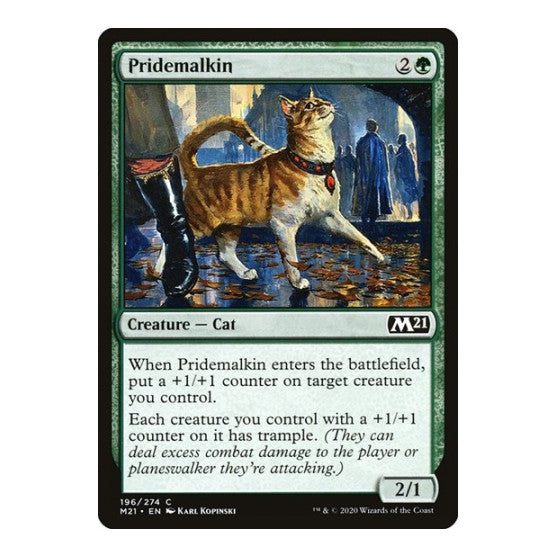 Pridemalkin (M21) #196 Common (Lightly Played) Core Set 2021 Magic: The Gathering: 2020