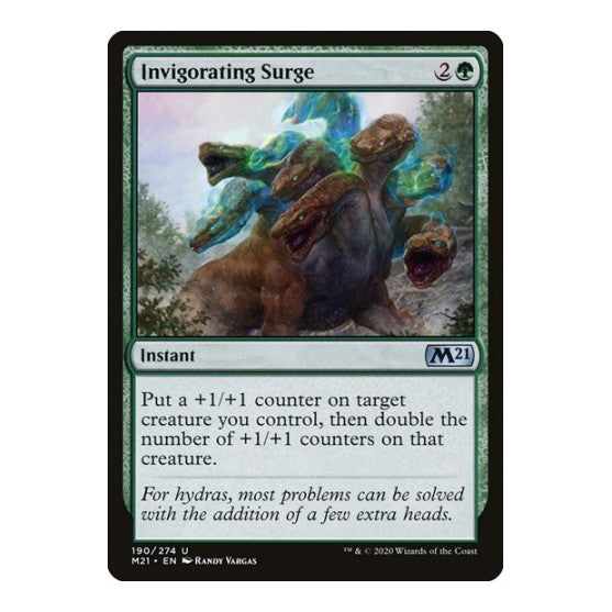 Invigorating Surge (M21) #190 Uncommon Core Set 2021 Magic: The Gathering: 2020