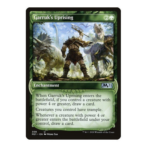 Garruks Uprising Showcase (M21) #308 Uncommon (Lightly Played) Core Set 2021 Magic: The Gathering: 2020