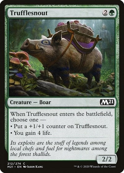 Trufflesnout (M21) #212 Common (Lightly Played) Core Set 2021 Magic: The Gathering: 2020