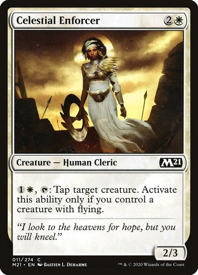Celestial Enforcer (M21) #11 Common (Lightly Played) Core Set 2021 Magic: 2020