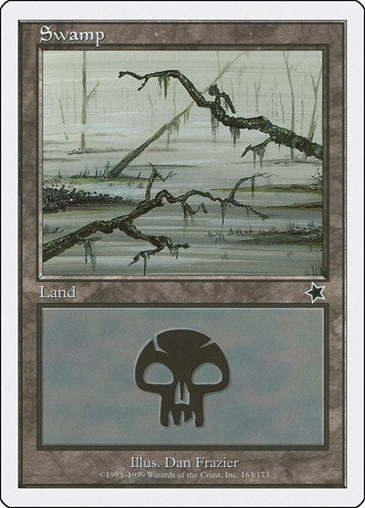 Swamp 163 (S99) #163 Land Starter 1999 Magic: 1999