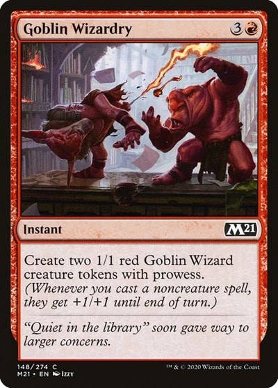 Goblin Wizardry (M21) #148 Common (Lightly Played) Core Set 2021 Magic: The Gathering: 2020