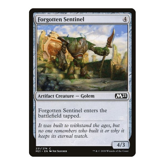 Forgotten Sentinel (M21) #231 Common Core Set 2021 Magic: The Gathering: 2020