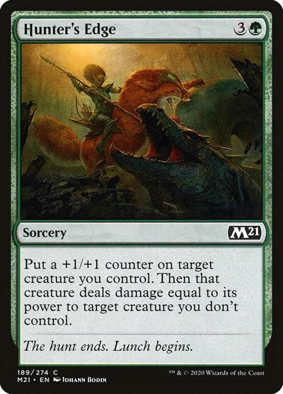 Hunters Edge (M21) #189 Common Core Set 2021 Magic: The Gathering: 2020