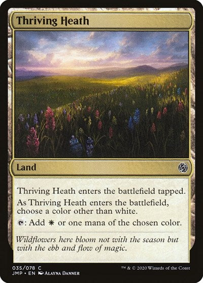 Thriving Heath (JMP) #35 Common Jumpstart Magic: The Gathering: 2020