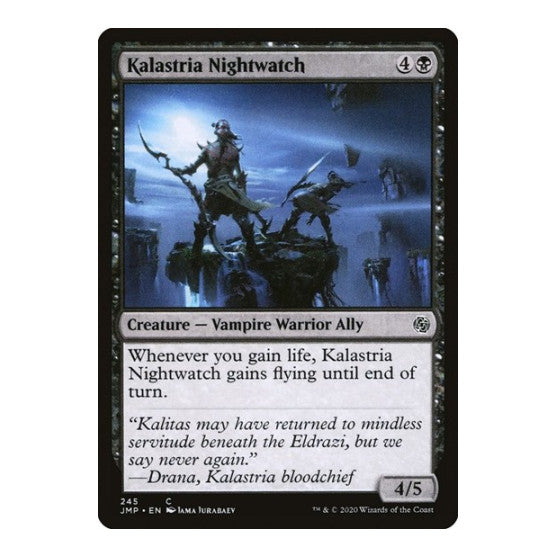 Kalastria Nightwatch (JMP) #245 Common (Lightly Played) Jumpstart Magic: The Gathering: 2020