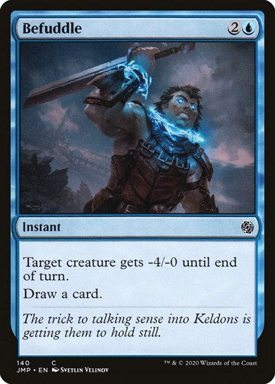 Befuddle (JMP) #140 Common (Lightly Played) Jumpstart Magic: The Gathering: 2020