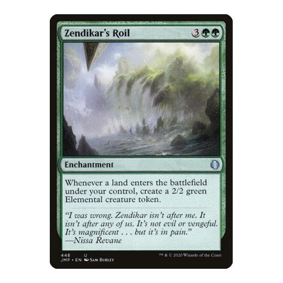 Zendikars Roil (JMP) #448 Uncommon (Lightly Played) Jumpstart Magic: The Gathering: 2020