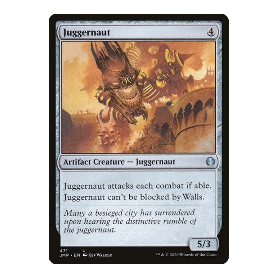 Juggernaut (JMP) #471 Uncommon (Lightly Played) Jumpstart Magic: The Gathering: 2020