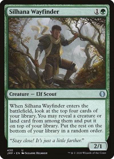 Silhana Wayfinder (JMP) #430 Uncommon (Lightly Played) Jumpstart Magic: The Gathering: 2020