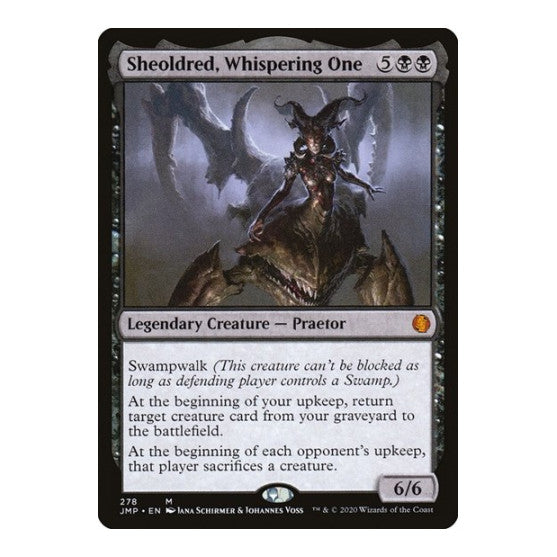 Sheoldred Whispering One (JMP) #278 Mythic Rare (Near Mint) Jumpstart Magic: The Gathering: 2020