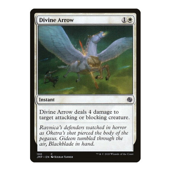 Divine Arrow (JMP) #100 Common (Lightly Played) Jumpstart Magic: The Gathering: 2020