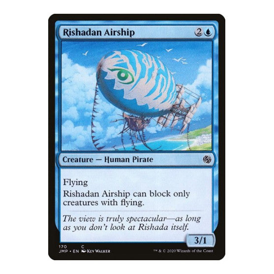 Rishadan Airship (JMP) #170 Common (Lightly Played) Jumpstart Magic: The Gathering: 2020