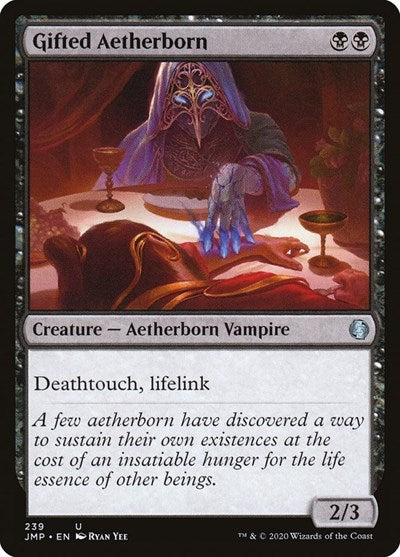 Gifted Aetherborn (JMP) #239 Uncommon Jumpstart Magic: The Gathering: 2020