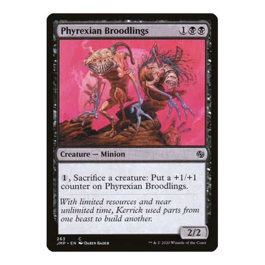 Phyrexian Broodlings (JMP) #263 Common (Lightly Played) Jumpstart Magic: The Gathering: 2020