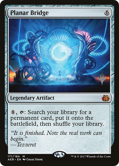 Planar Bridge (PPM21) #171p Mythic Rare (Lightly Played) Promo Pack: Core Set 2021 Magic: The Gathering: 2020